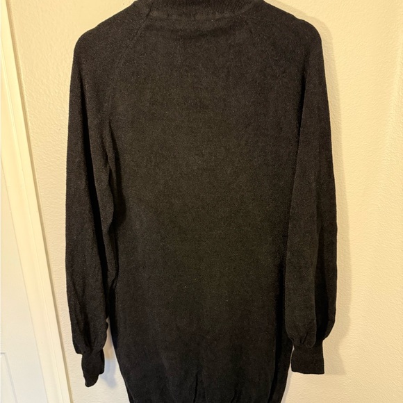 Exlura Black Turtleneck Sweater Dress - Picture 3 of 3